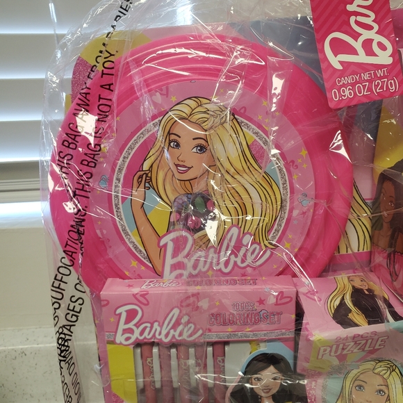 Barbie Toy/Candy Gift Basket - Picture 2 of 10